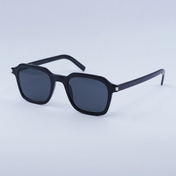 🕶️ New Saint Laurent SL715 SLIM 001 Sunglasses - Black Frame, Black Lenses - Picture 1 of 10